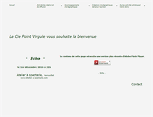 Tablet Screenshot of ciepointvirgule.com